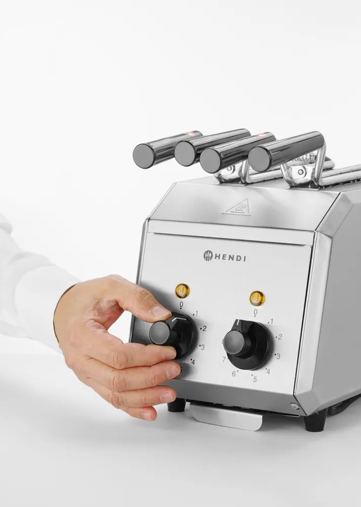 Toaster, HENDI, 230V/1200W, 215x300x(H)270mm