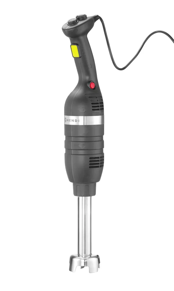 Mixeur plongeur 350 à vitesse variable et pied mélangeur de 250 mm, HENDI, Noir, 230V/350W, ⌀100x666mm