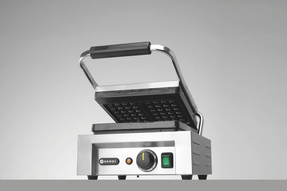 Gaufrier électrique 'Liège', HENDI, 230V/1500W, 330x437x(H)251mm
