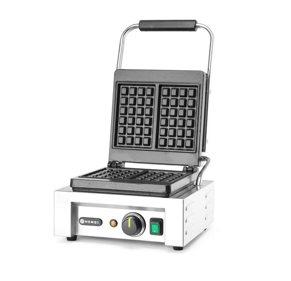 Gaufrier électrique 'Liège', HENDI, 230V/1500W, 330x437x(H)251mm