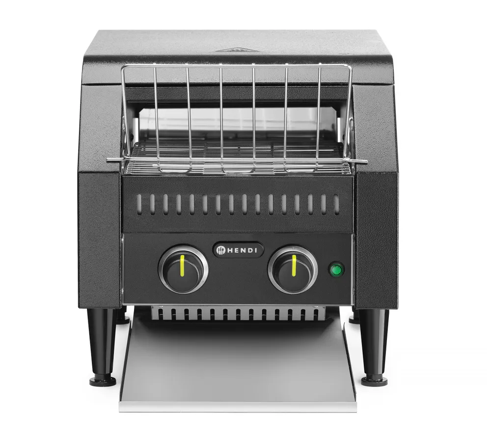 Grille-pain constant double, HENDI, Argent, 230V/2240W, 418x365x(H)390mm