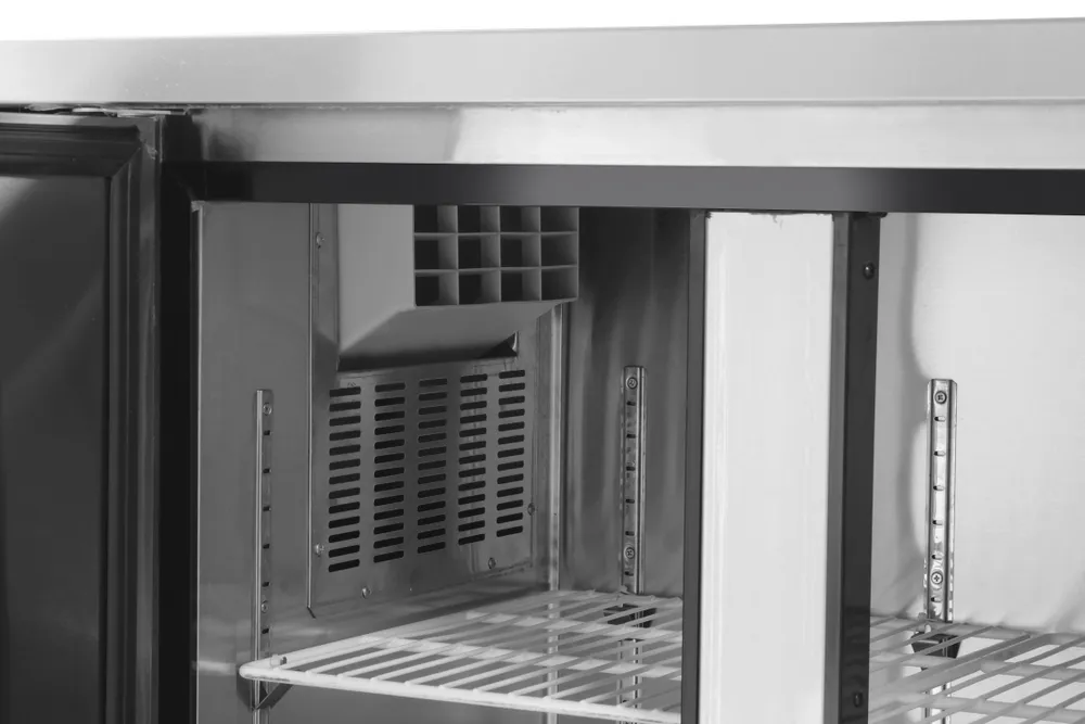 Réfrigérateur comptoir avec deux portes Kitchen Line 220L, Arktic, Kitchen Line, 166L, 230V/300W, 1200x600x(H)886mm