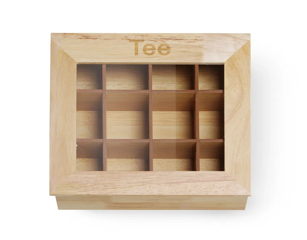 Boîte à thé, HENDI, 300x280x(H)90mm