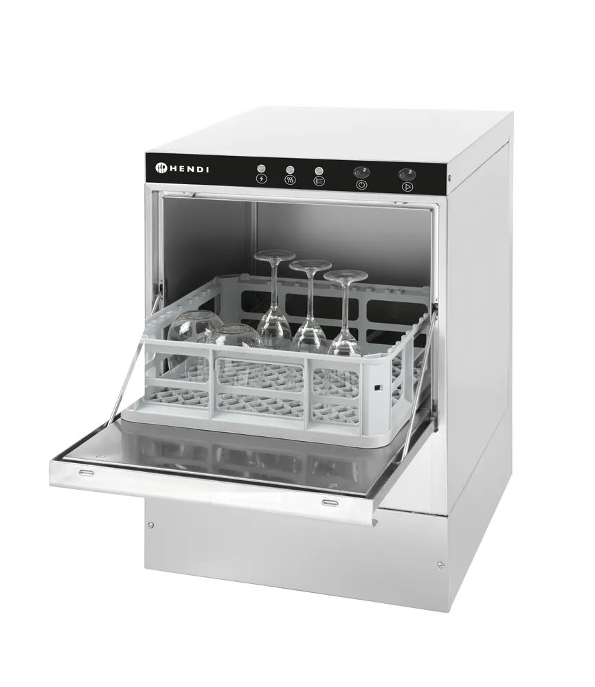 Lave-verre 40x40, commande electromécanique HENDI 230299