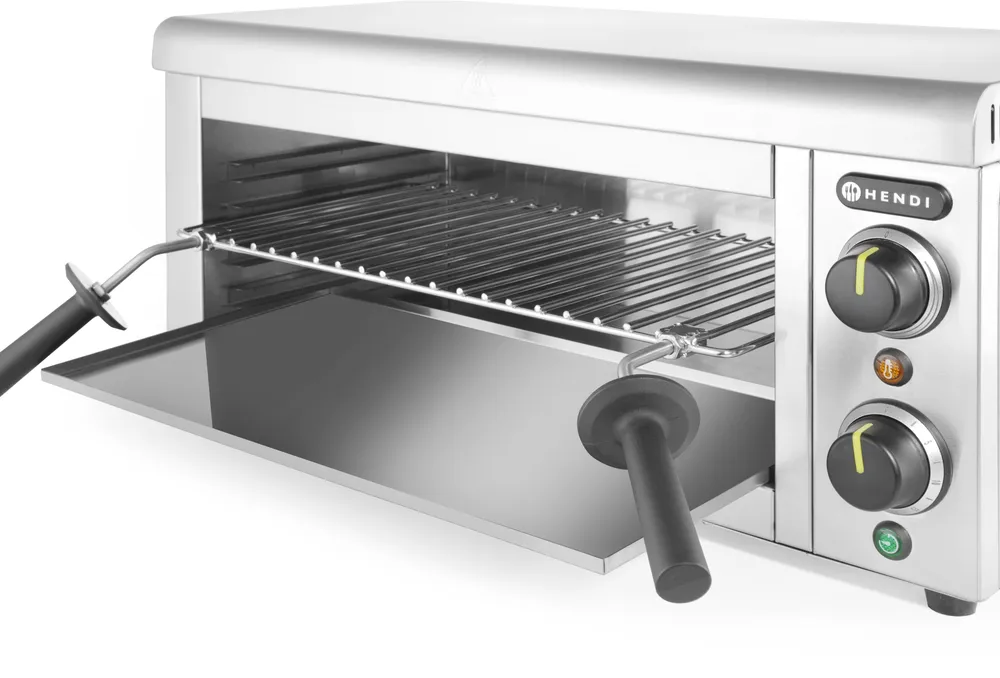 Salamandre avec fixation murale, HENDI, 230V/2000W, 610x450x(H)275mm