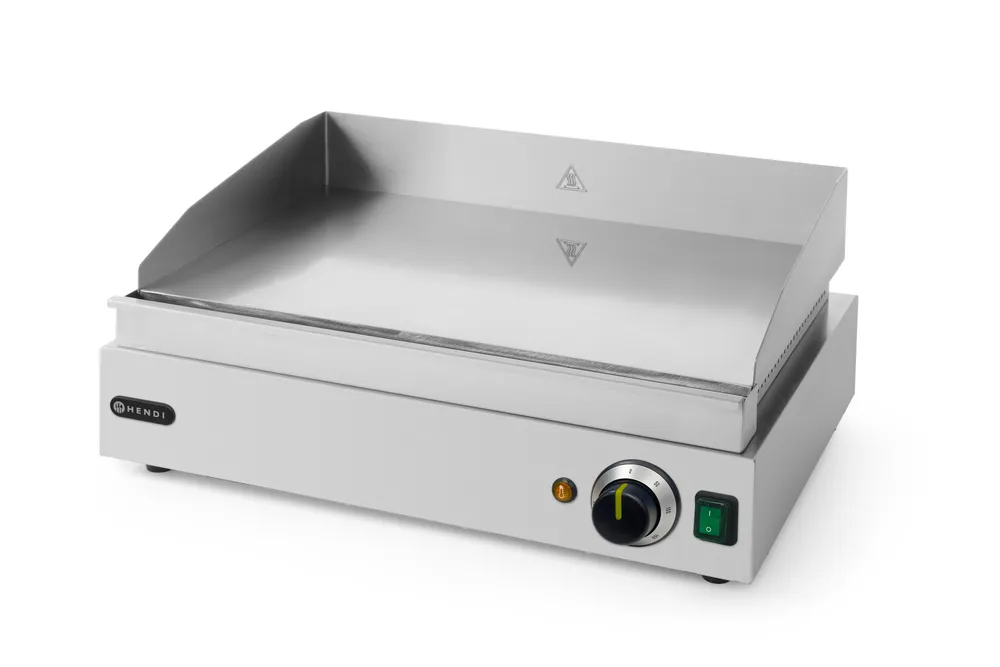 Grill, HENDI, Profi Line, lisse, 230V/2400W, 550x455x(H)244mm