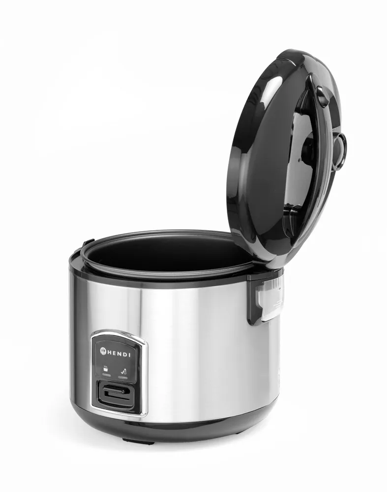Cuiseur à riz avec fonction vapeur, HENDI, Profi Line, 1,8L, 230V/700W, ⌀280x(H)285mm