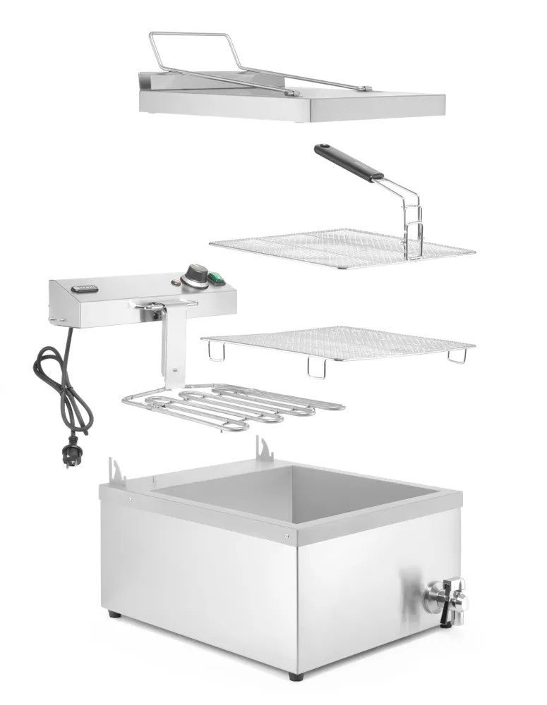 Friteuse à beignets 12 L, HENDI, 12L, 230V/3500W, 630x860x(H)438mm