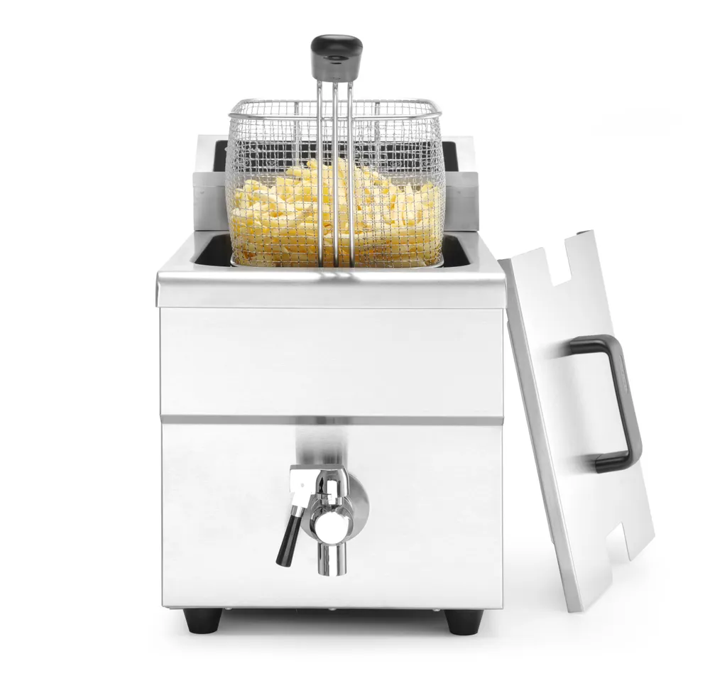 Friteuse à induction avec robinet de vidange - 8 l HENDI 215012