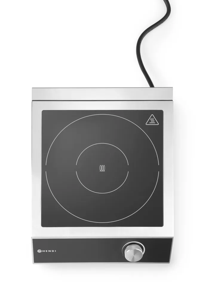 Plaque de cuisson à induction modèle 3500 M, HENDI, Profi Line, 230V/3500W, 329x435x(H)106mm