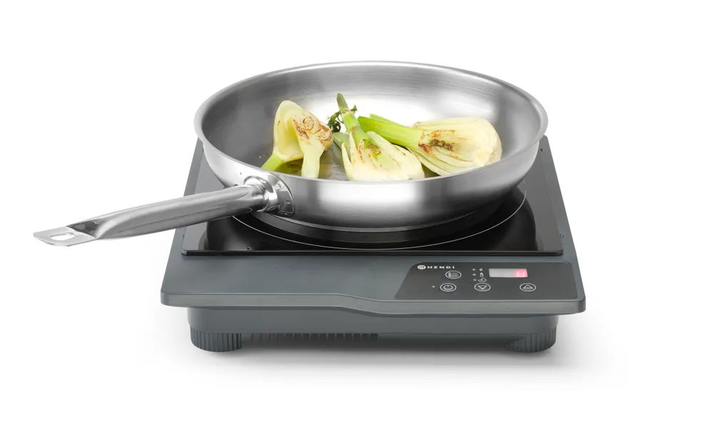 Plaque de cuisson à induction modèle 1800, HENDI, Kitchen Line, 230V/1800W, 319x355x(H)67mm