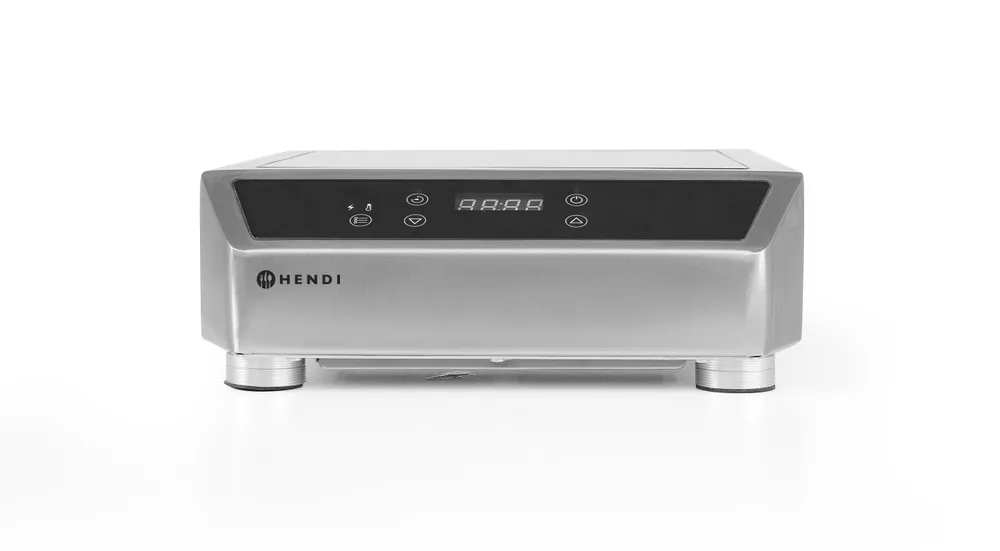 Plaque de cuisson à induction modèle 3500 D, HENDI, Profi Line, 230V/3500W, 342x431x(H)116mm