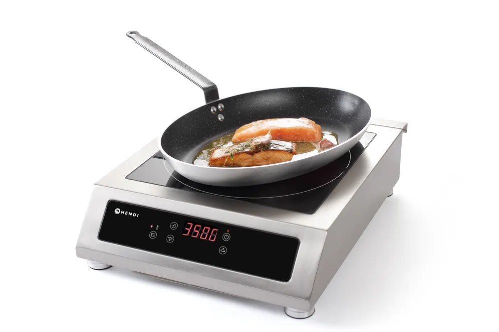 Plaque de cuisson à induction modèle 3500 D XL, HENDI, Profi Line, 230V/3500W, 390x560x(H)120mm