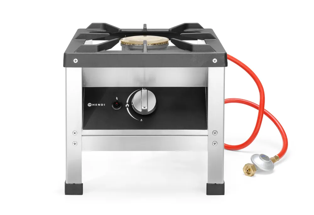 Réchaud à gaz Kitchen Line, HENDI, Kitchen Line, 6kW, 400x440x(H)390mm