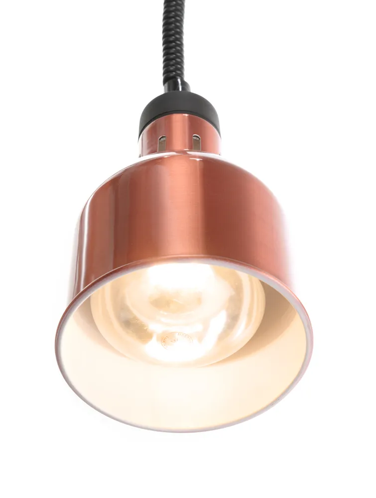 Lampe chauffante cylindrique réglable, HENDI, Argent, 230V/250W, ⌀175x(H)250mm