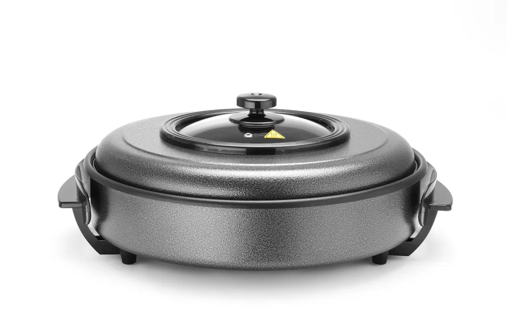 Fait-tout électrique, HENDI, casserole intérieure 550x60mm, 230V/1600W, ⌀620x(H)170mm
