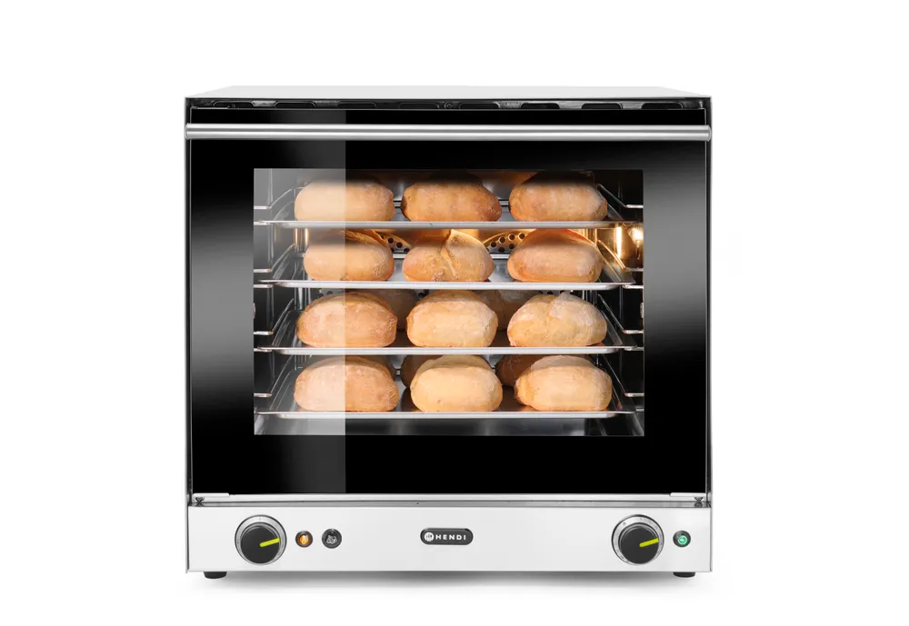 Four à convection avec humidificateur H90S, HENDI, 62L, 220-240V/2670W, 595x595x(H)570mm