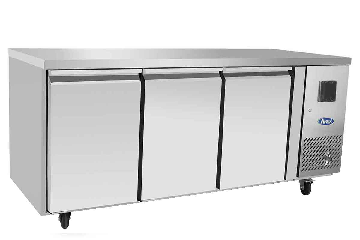 TABLE POSITIVE 3 PORTES GN1/1 DIM 1795x700x840 ATOSA EPF3432GR