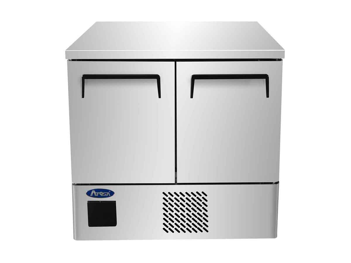 MEUBLE COMPACT 2 PORTES NEGATIF GN1/1 DIM 885x759x885 ATOSA ESF8F