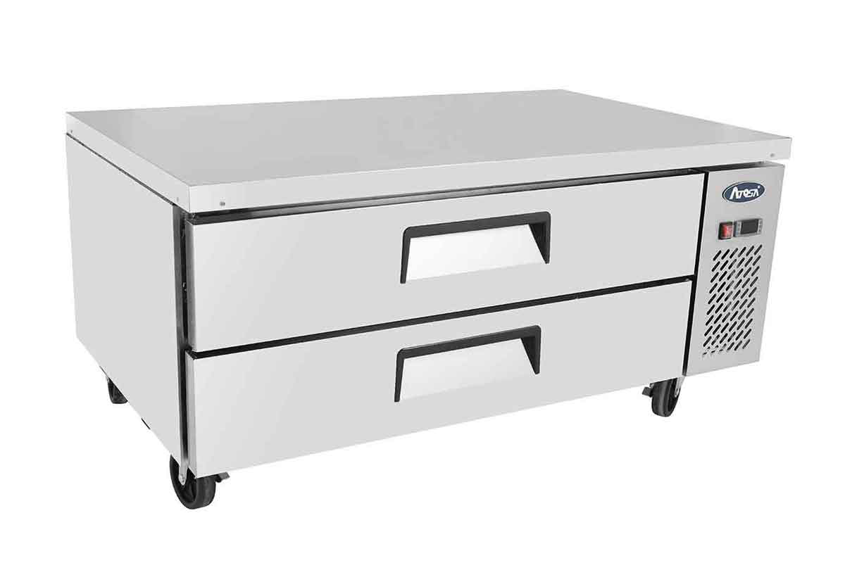SOUBASSEMENT POSITIF 2 TIROIRS DIM 1230x815x665 ATOSA MGF8450GR
