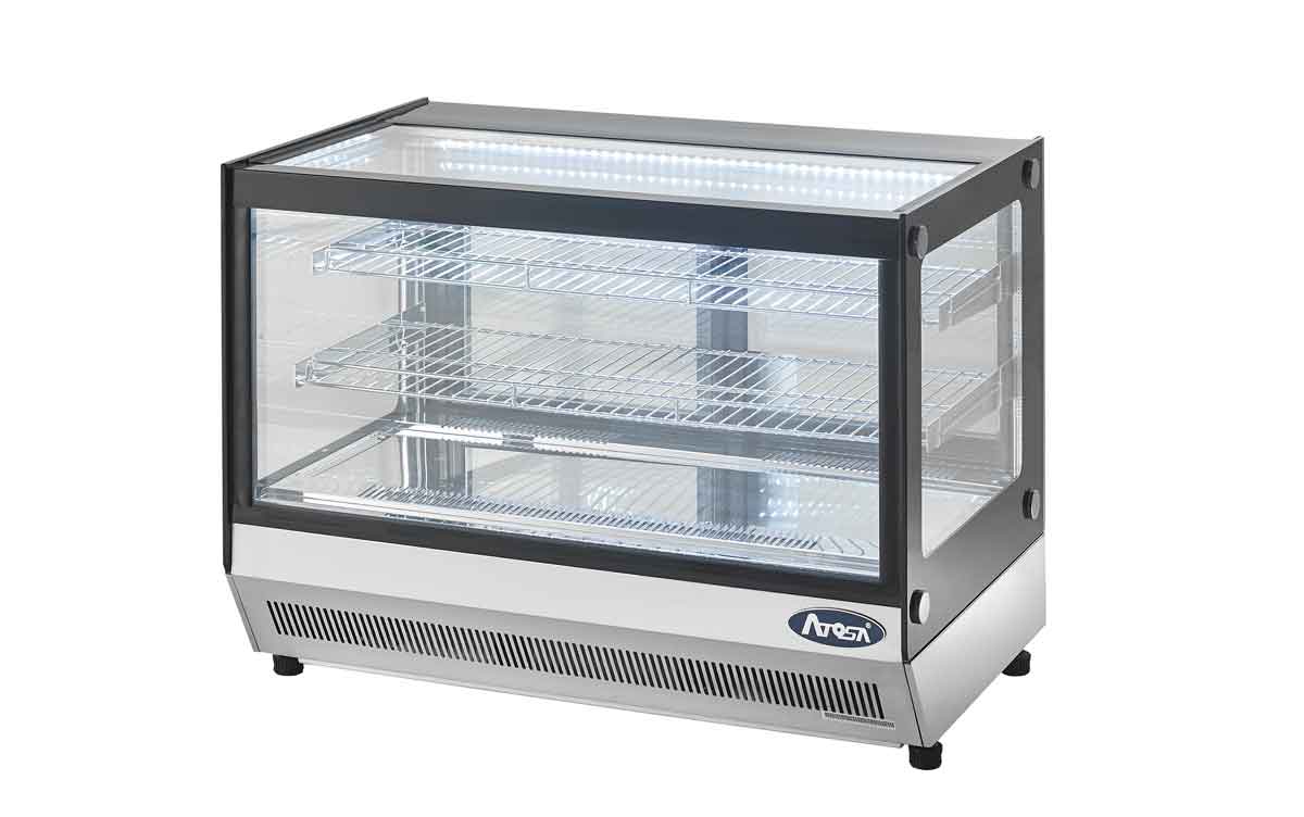 VITRINE DROITE A POSER 120 L DIM 700x560x680 ATOSA WTF120L
