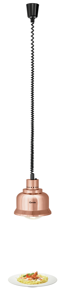 Lampe chauffante rétractable IWL250D KU - cuivre - BARTSCHER - 114274