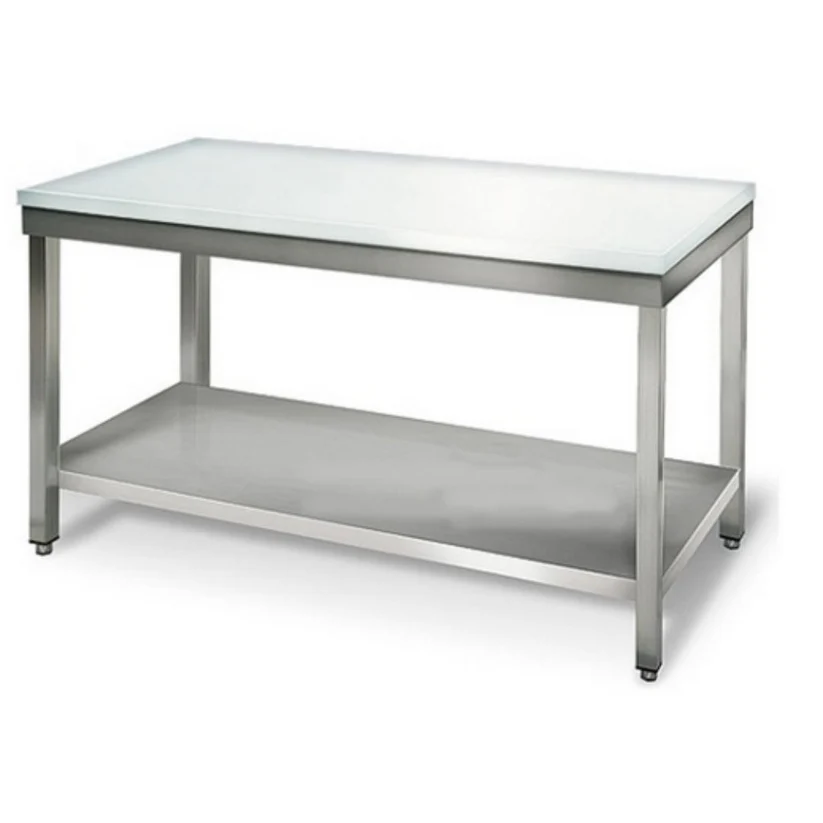 Table de boucherie - livrée démontée  - 1800x700x850mm SKYRAINBOW-THATS187C25
