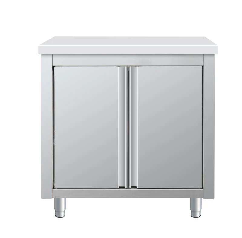 Placard en inox - porte battante - 800x600x850mm SKYRAINBOW-THASR86