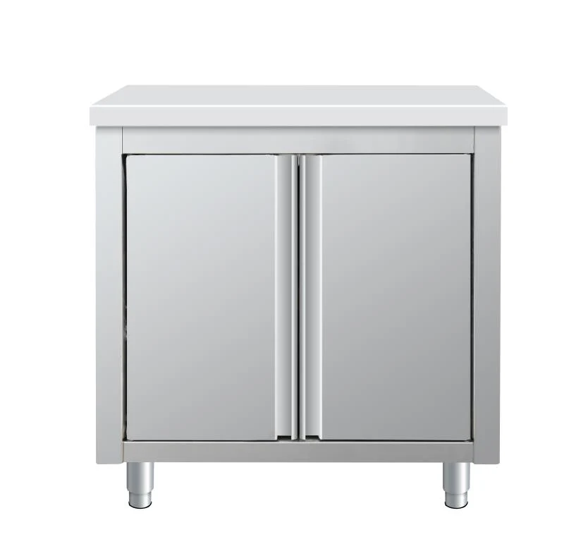 Placard en inox - porte battante - 800x600x850mm SKYRAINBOW-THASR86
