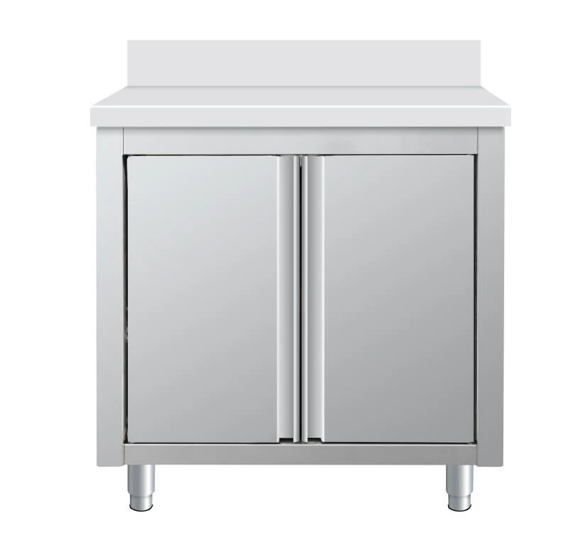 Placard en inox adossé - porte battante - 800x700x950mm SKYRAINBOW-THASR87A