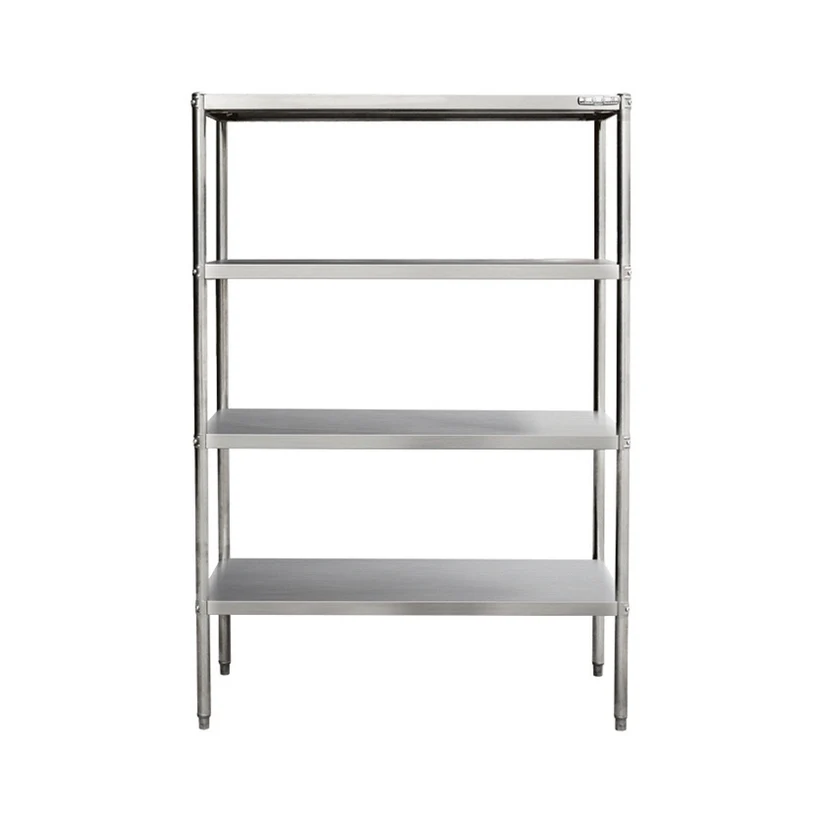 Rayonnage inox - 4 Niveaux - 1600x400x1800mm - livré démonté SKYRAINBOW-THSS1640L