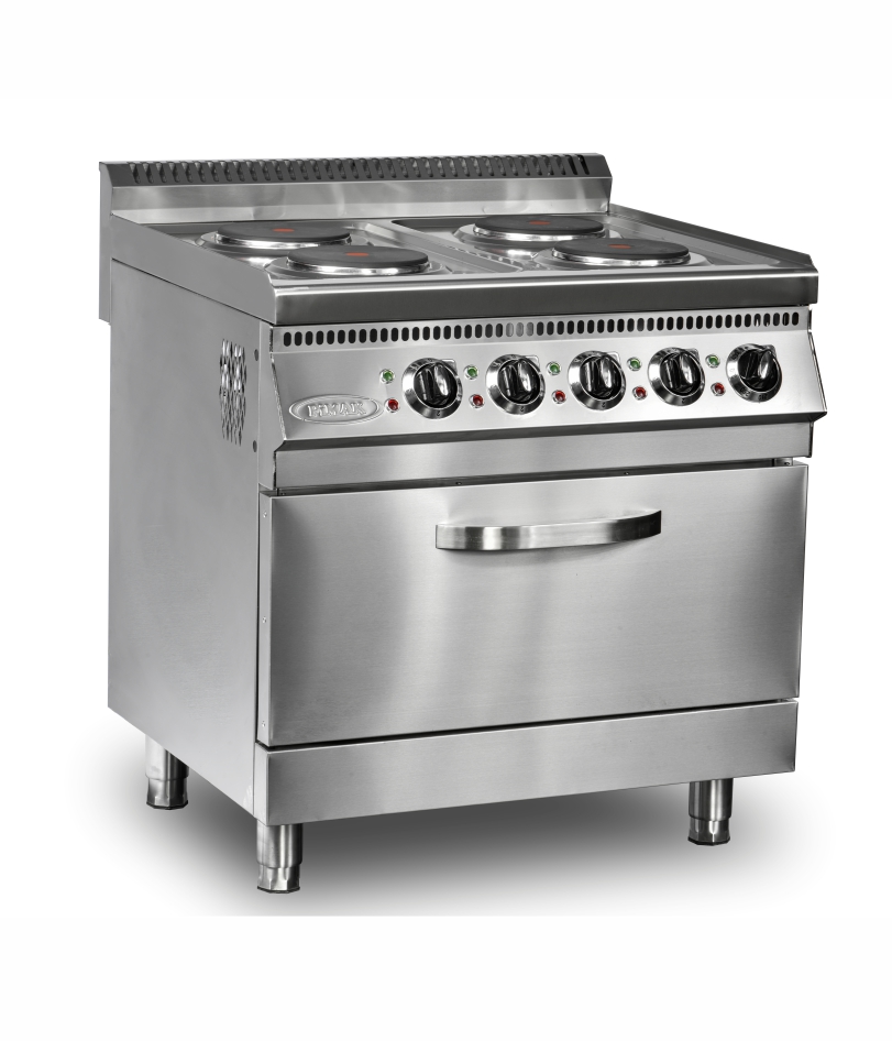 Cuisinière 6 plaques ELECTRQUE avec four ELECTRIQUE 150x100x85cm - PIMAK -  MX26-6