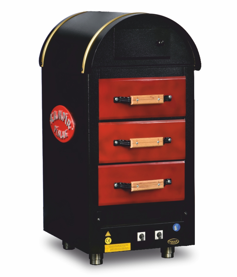 Four à pomme de terre (KUMPIR) ELECTRIQUE - 3 tiroirs - PIMAK -   M079-3E