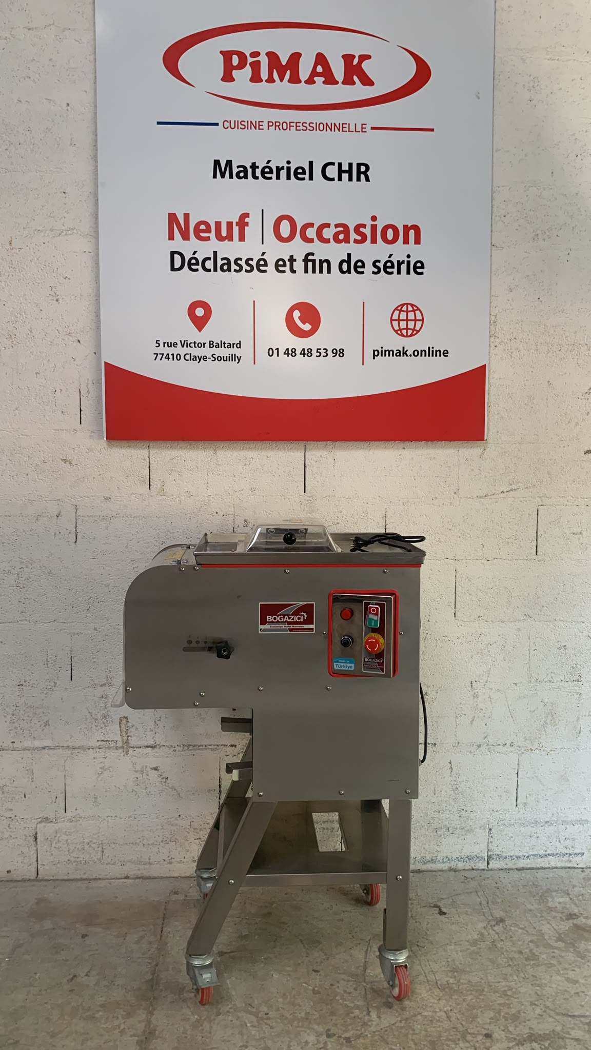 Diviseuse à pâte 20-300gr sur roulette - BOGAZICI - BHKT.200A