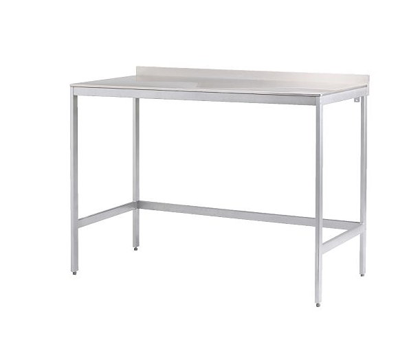 Table inox sans étagere basse 90x60cm - PIMAK -  PİMAK.09060.00