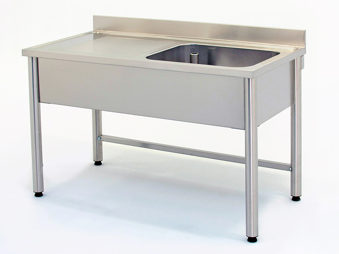 Plonge simple bac sans étagère basse 120x60cm - PIMAK - M028PİMAK.12060.11