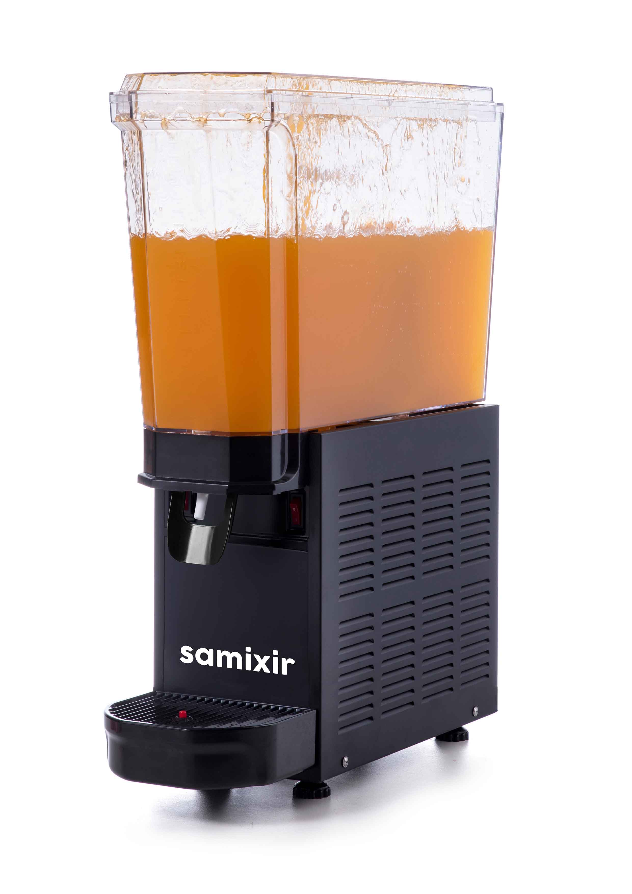 Distributeur de boissons froides mono cuve noir Samixir - 20.SB