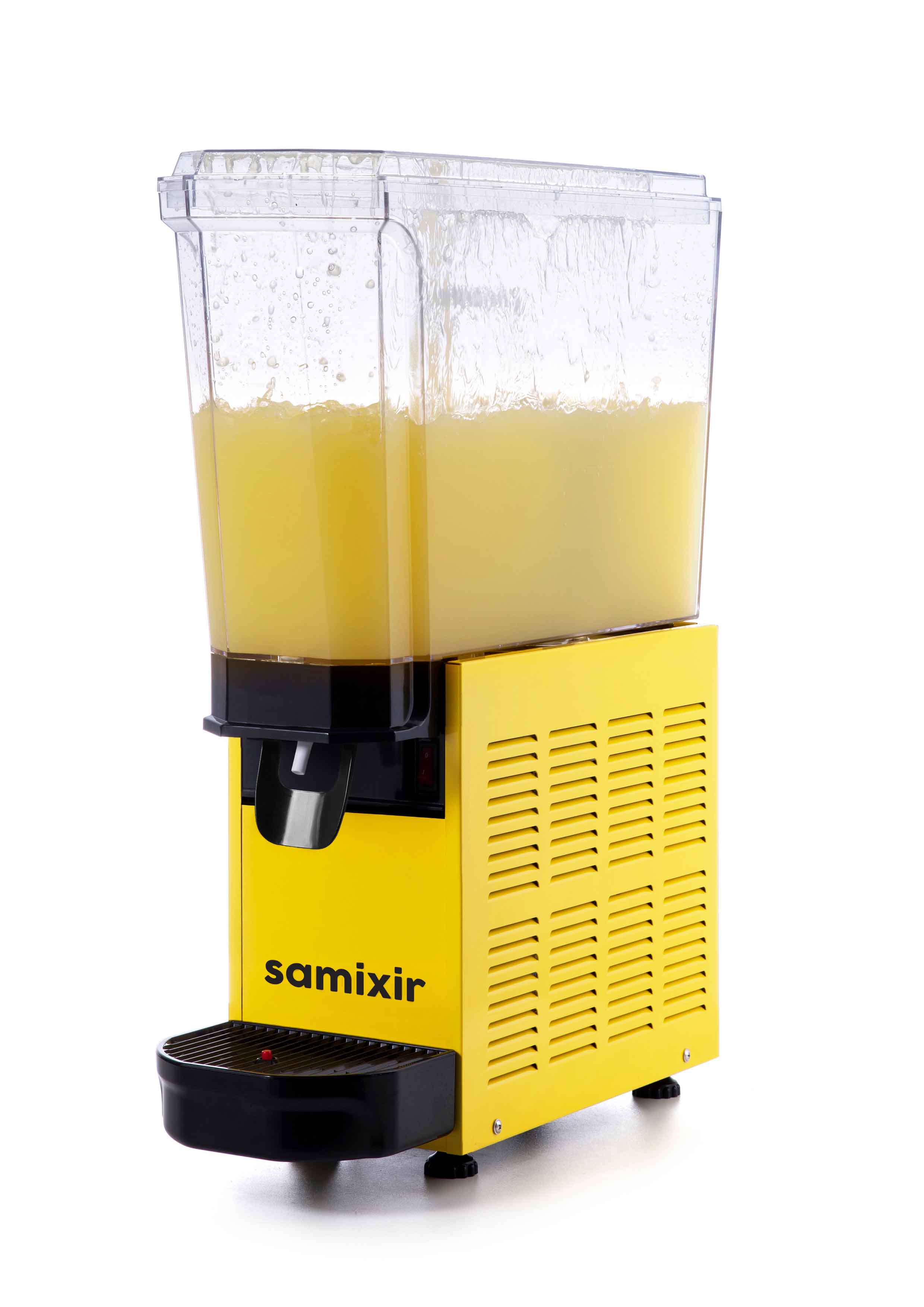 Distributeur de boissons froides mono cuve jaune Samixir - 20.SY