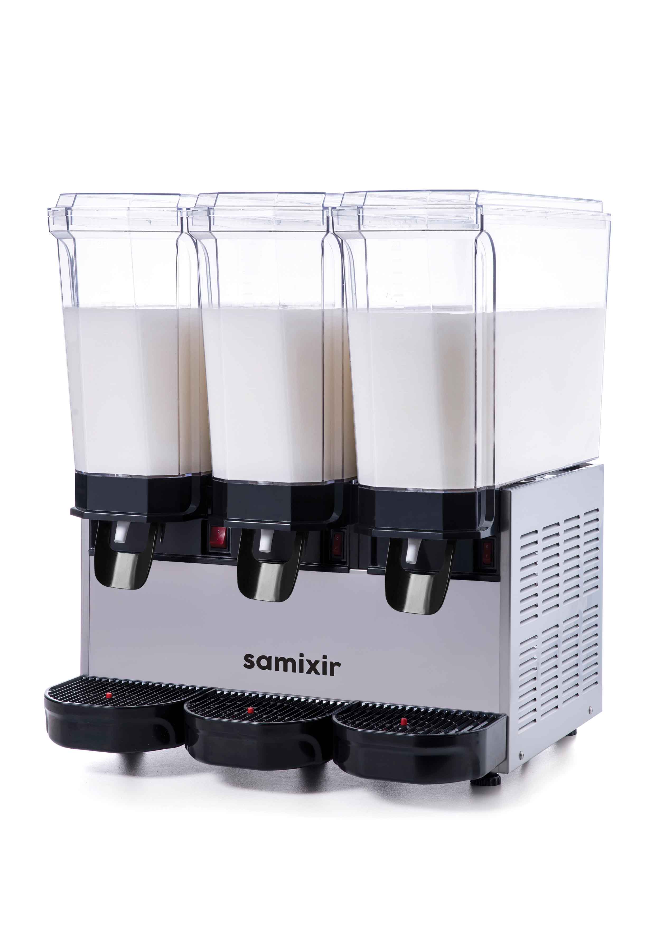 Mélangeur de boissons professionnel mono cuve inox 3 x 20 l Samixir - 60.MMMI