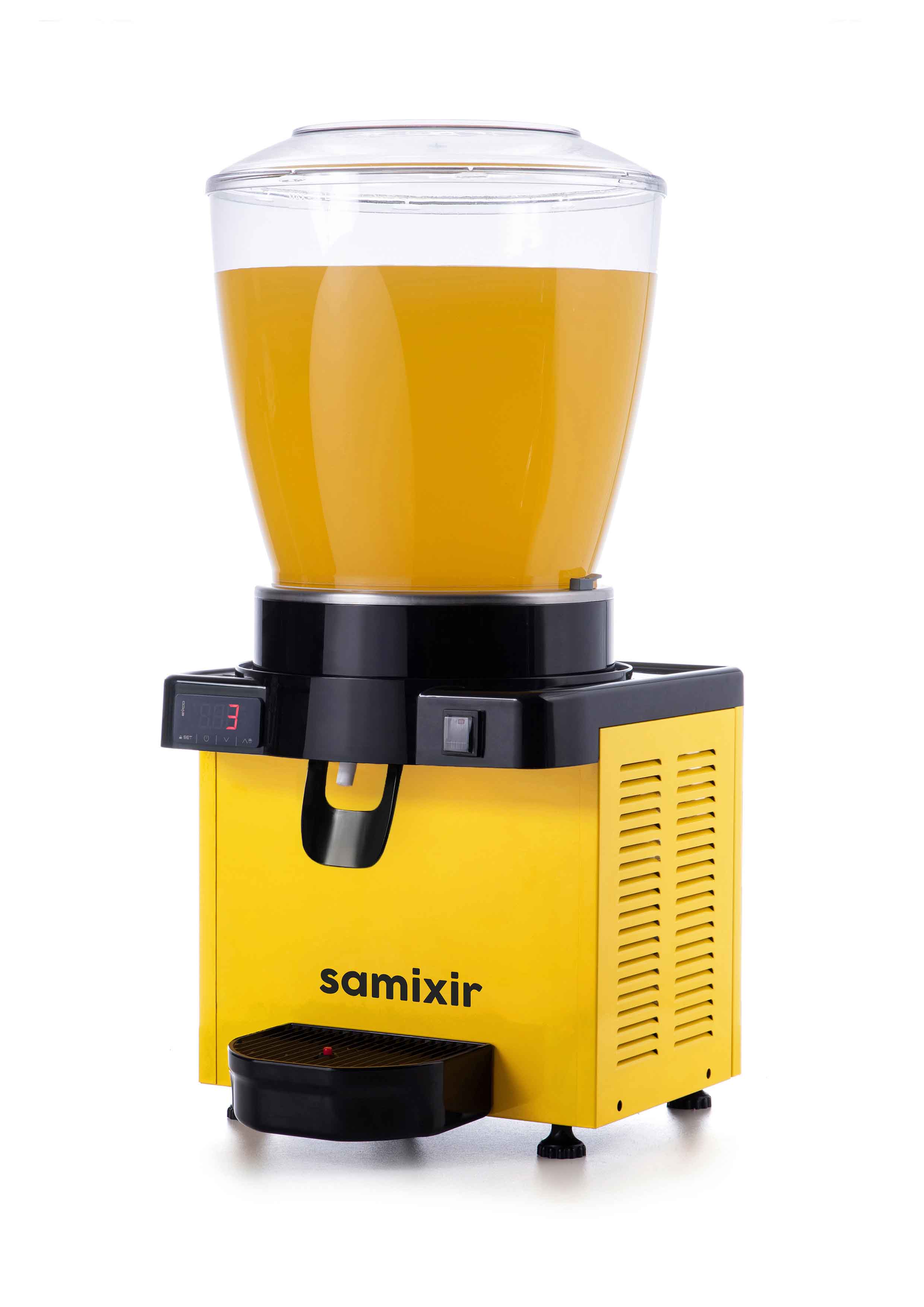 Mélangeur de boissons professionnel mono cuve jaune Samixir - M22.DY.SHAFT