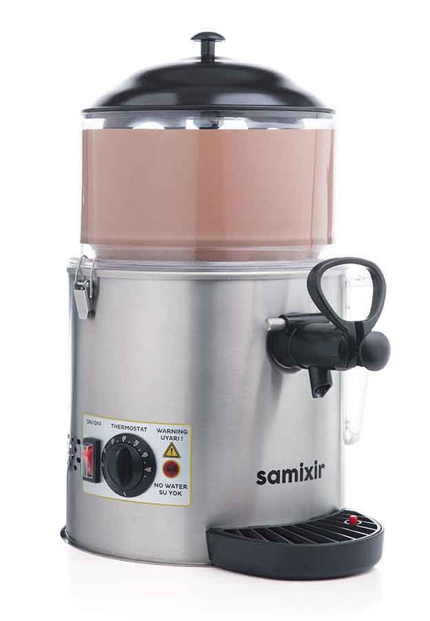Distributeur de boissons chaudes professionnel inox 5 l Samixir - SC05.I