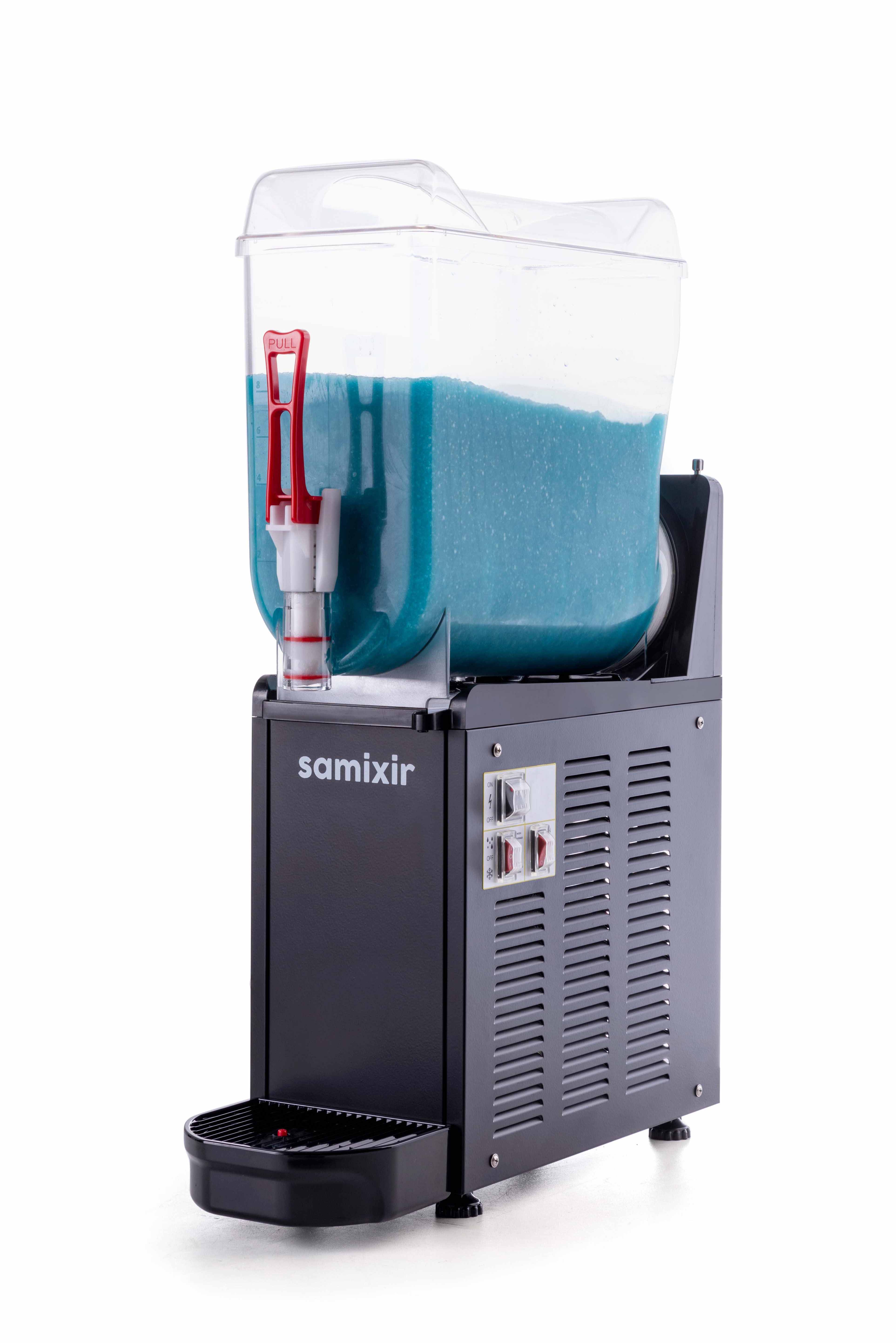 Machine à granita professionnelle mono cuve noir 12 l Samixir - SLUSH12.B