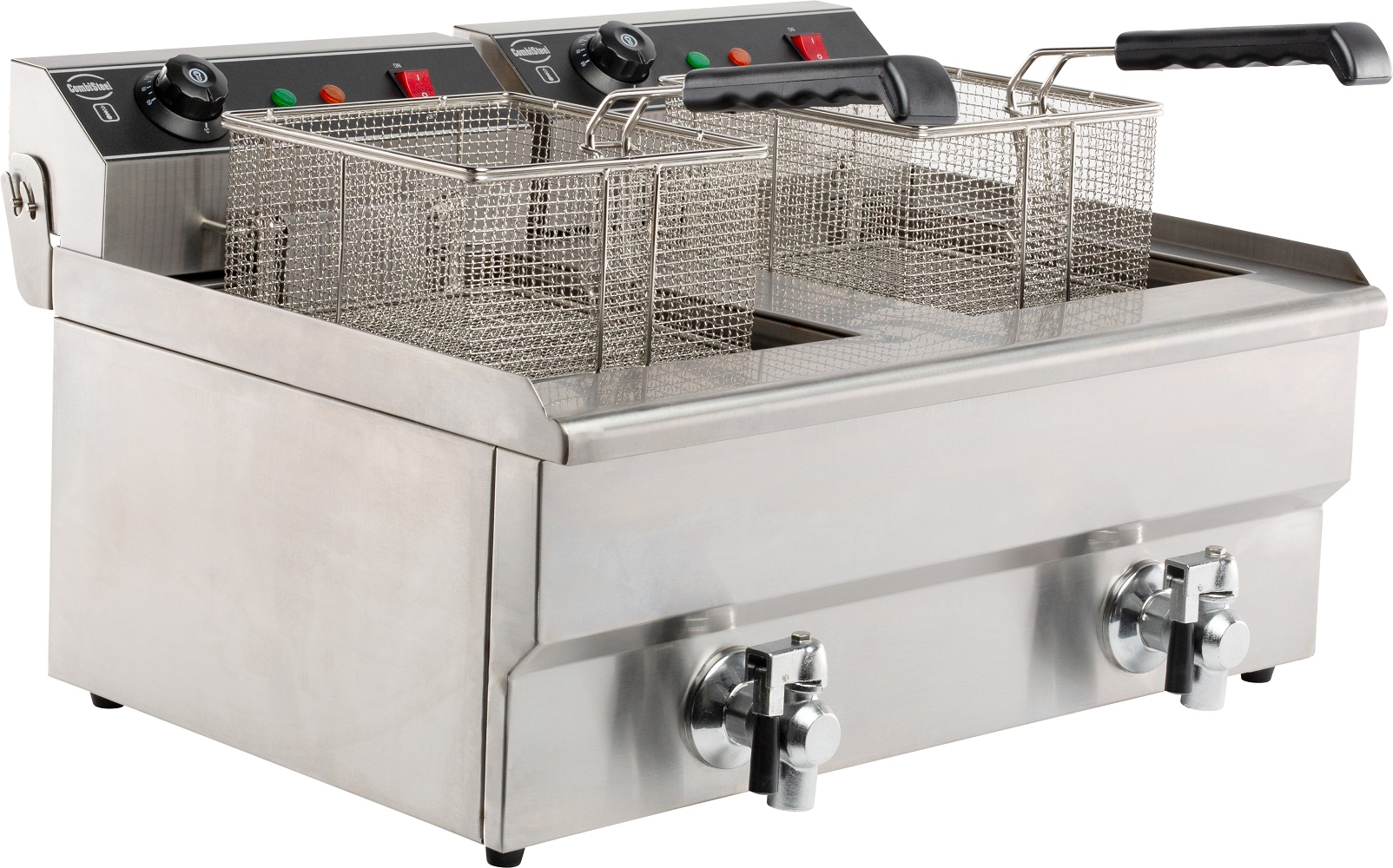 FRITEUSE POSABLE ELECTRIQUE 2X8 L COMBISTEEL 7455.1005