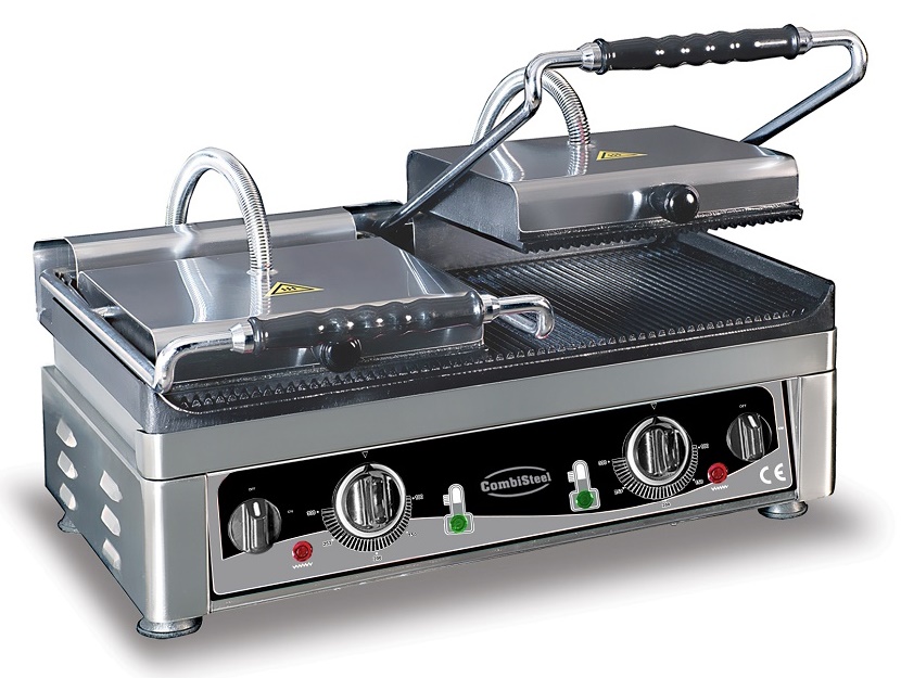 GRILLE DE CONTACT PANINI DOUBLE RAINURÉ COMBISTEEL 7491.0025