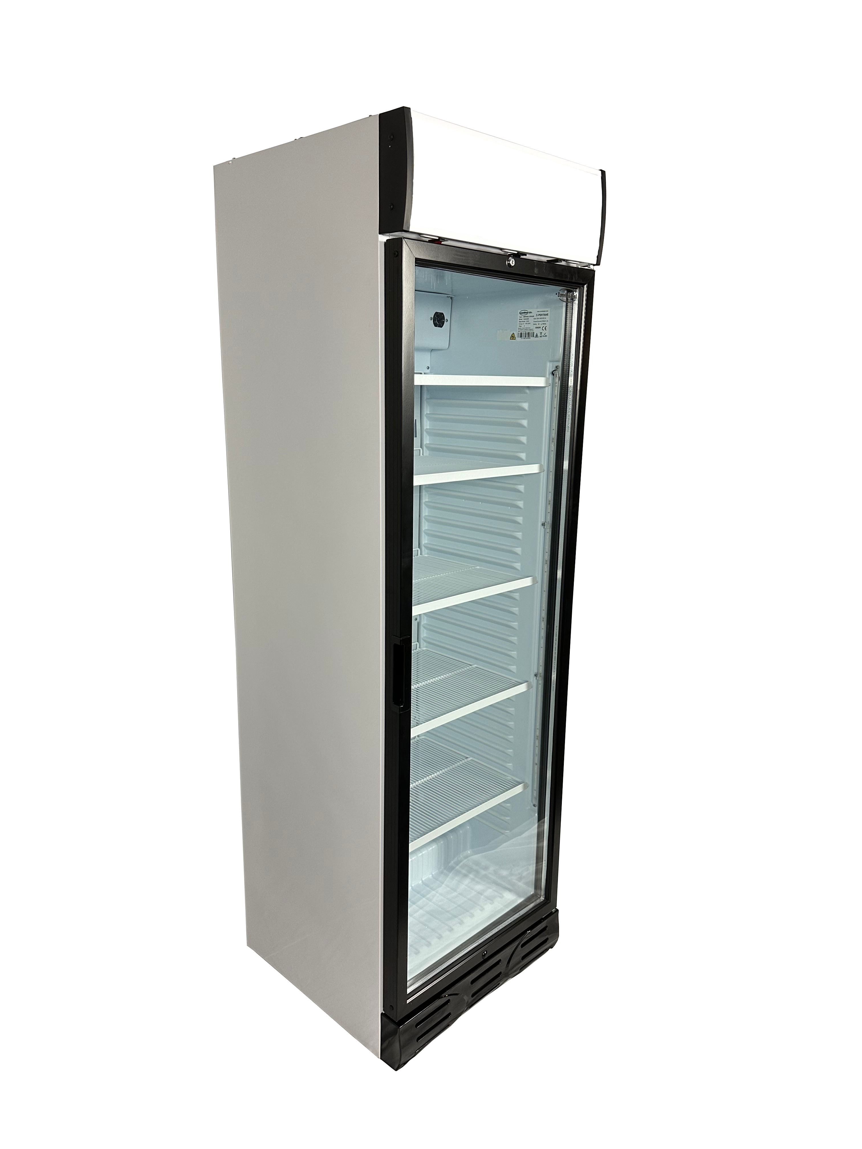 RÉFRIGÉRATEUR 1 PORTE EN VERRE COMBISTEEL 7464.0085