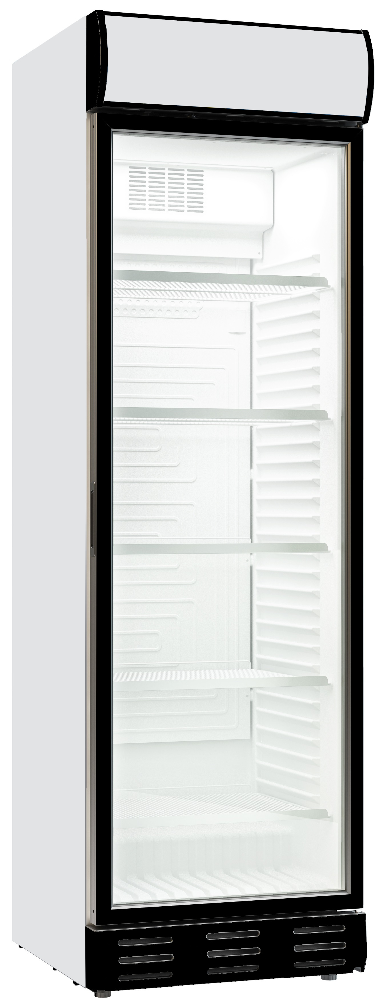 RÉFRIGÉRATEUR 1 PORTE EN VERRE SENS OUVERTURE PORTE GAUCHE COMBISTEEL 7464.0088