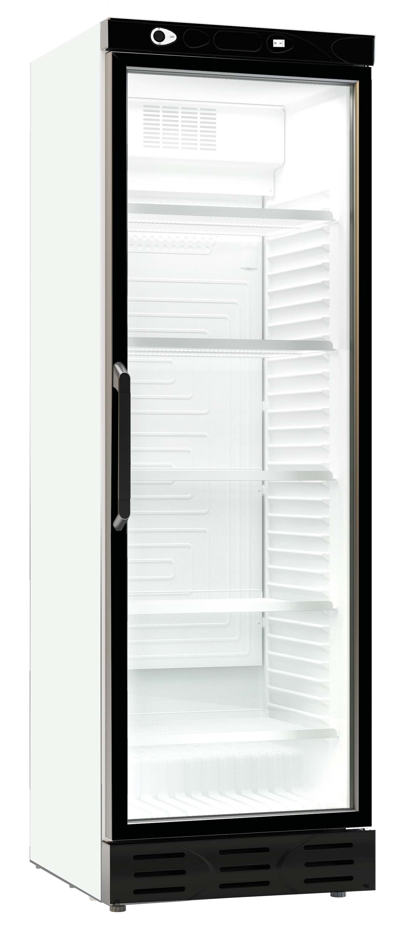 RÉFRIGÉRATEUR 1 PORTE EN VERRE 382L COMBISTEEL 7464.0095
