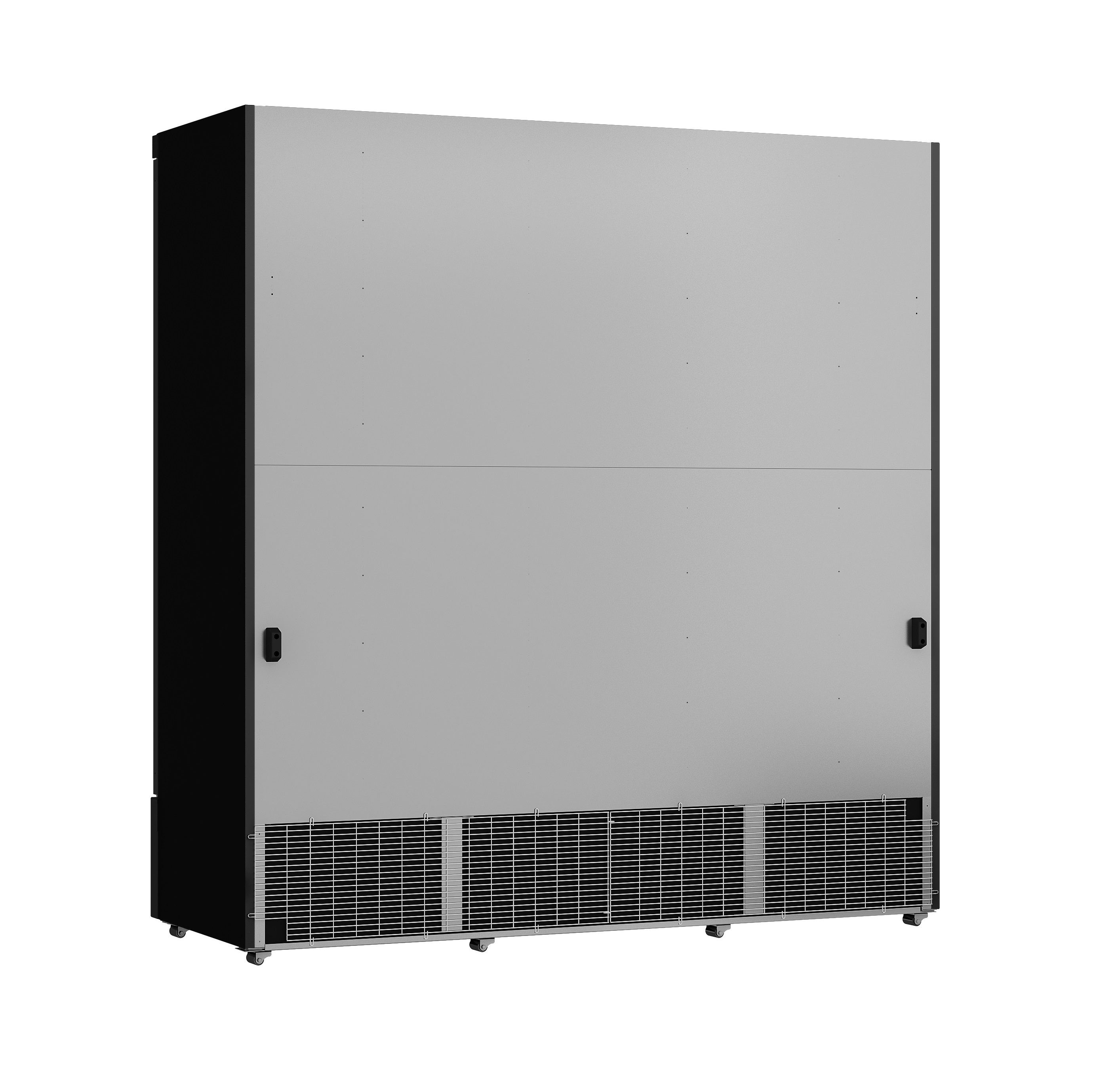 RÉFRIGÉRATEUR 3 PORTES EN VERRE NOIR JDE-1530R BL COMBISTEEL 7455.2235