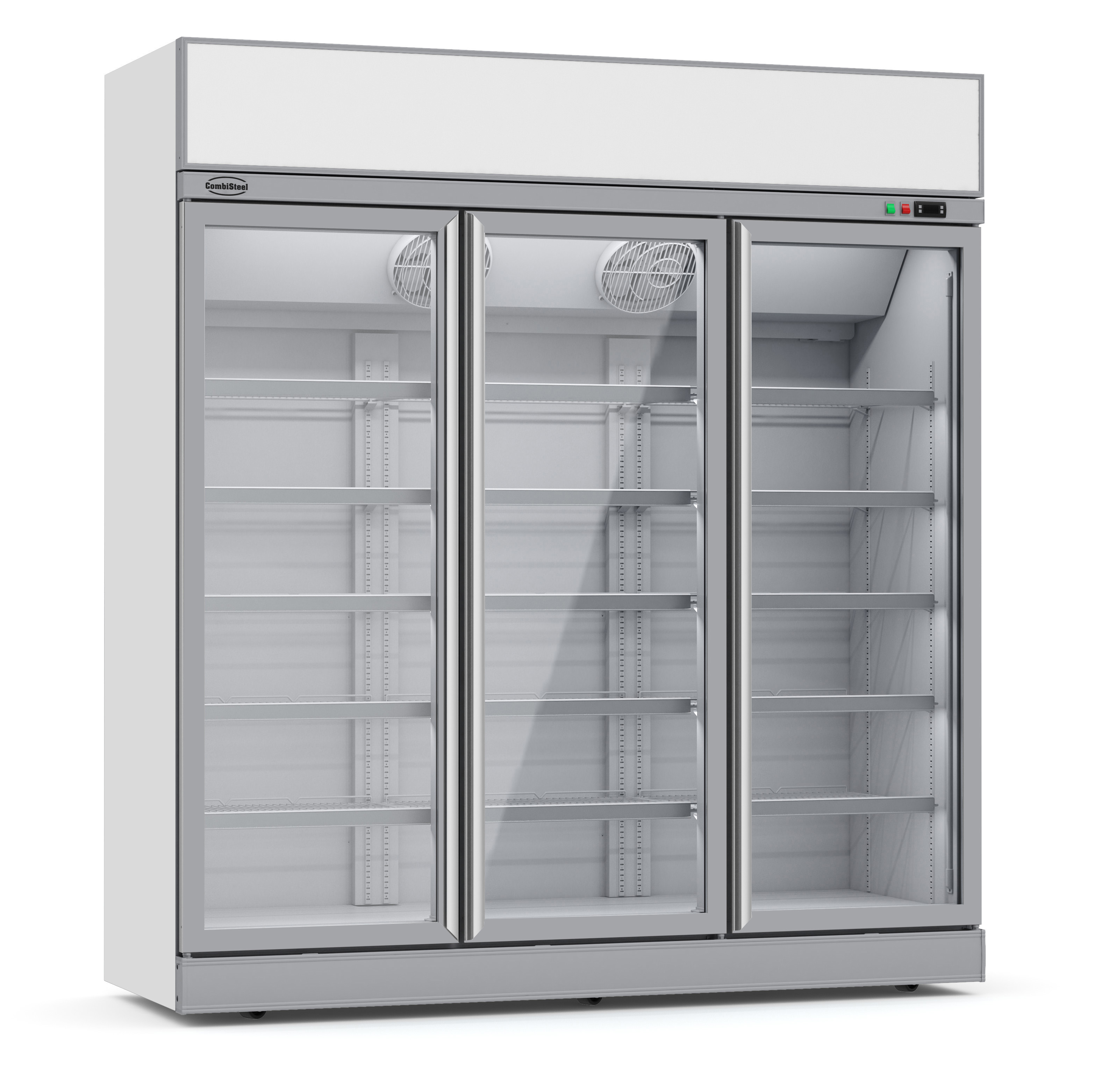 CONGÉLATEUR 3 PORTES EN VERRE INS-1530F COMBISTEEL 7455.2430