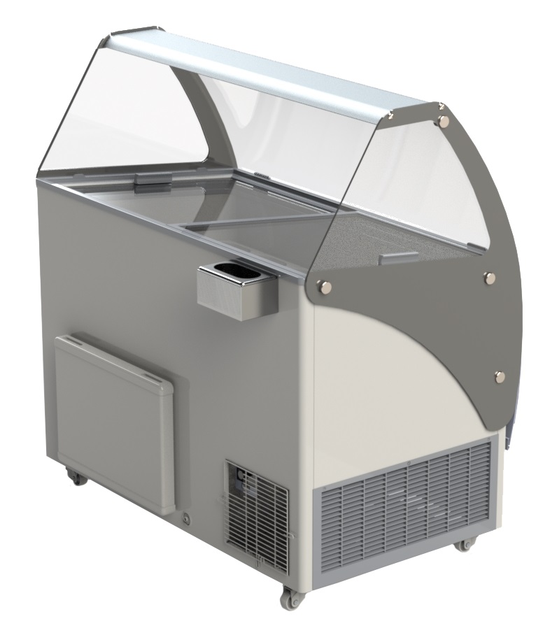 VITRINE À CREME GLACÉE MALTA 13X 5LTR COMBISTEEL 7472.0110